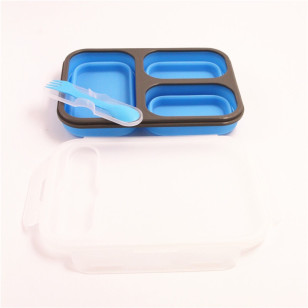 硅膠+餐具食物盒-2H-LB-0001